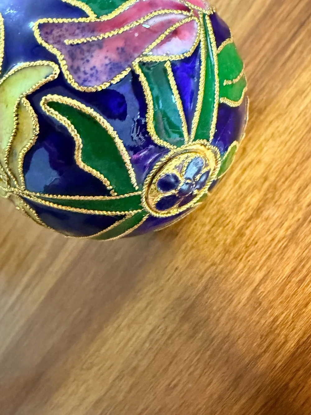 Cloisonne decorative cloisonné